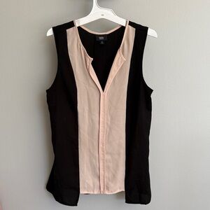 Mission Sleeveless Black Top